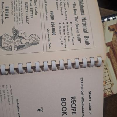 Sale Photo Thumbnail #80: 3 vintage cookbooks put together by other Oklahomans
See photos