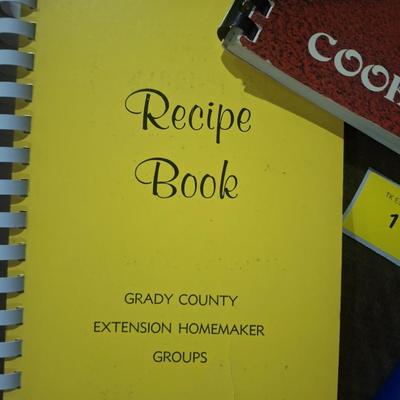 Sale Photo Thumbnail #79: 3 vintage cookbooks put together by other Oklahomans
See photos