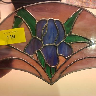 Sale Photo Thumbnail #102: This a free standing suncatcher that would need to be on a stand or leaned against the window.
