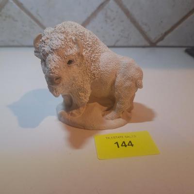 Sale Photo Thumbnail #193: small white buffalo figurine