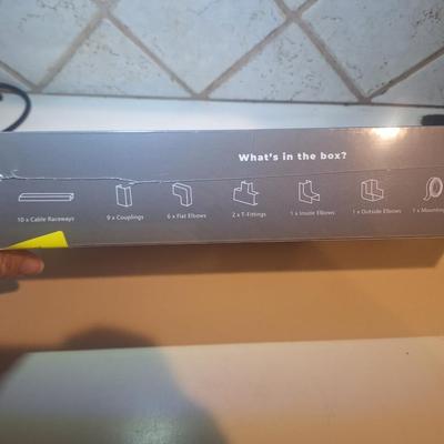 Sale Photo Thumbnail #198: cable raceway to hide  your cords, new in box