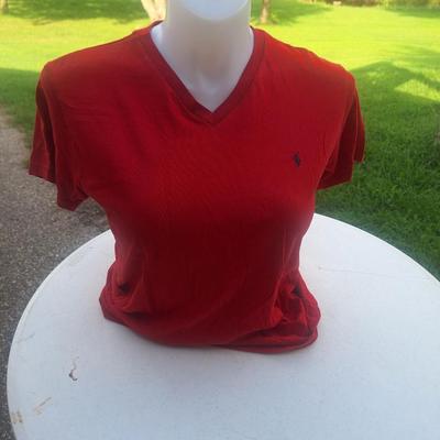 Sale Photo Thumbnail #253: This is a Medium female mannequin perfect for using to sell clothing online or just a fun deco item.  The t shirt on it is a women's large polo and it's a little too big but it comes with the bust.
