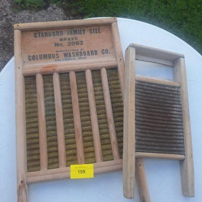Sale Photo Thumbnail #256: 2 washboards