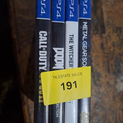 Sale Photo Thumbnail #353: these are untested also the witcher doesn't match it's case, the case is for witcher 3