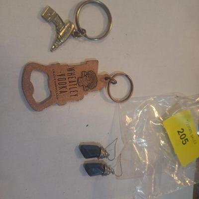 Sale Photo Thumbnail #398: keychains and earrings