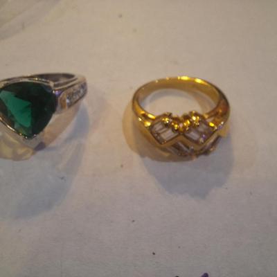 Sale Photo Thumbnail #404: 2 costume rings