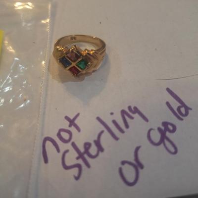 Sale Photo Thumbnail #427: costume ring