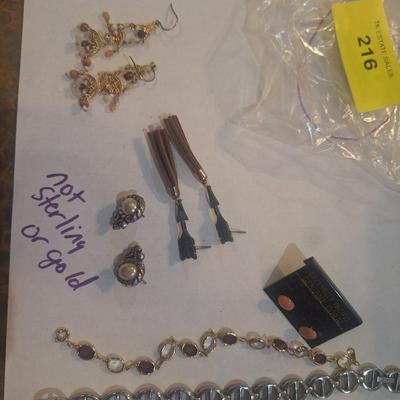 Sale Photo Thumbnail #435: bracelets and earrings