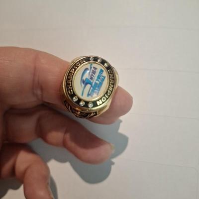 Sale Photo Thumbnail #466: Not gold or sterling.  Costume ring for youth baseball