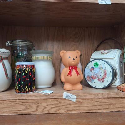 Sale Photo Thumbnail #487: candles and other misc items