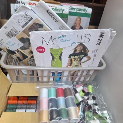 Sale Photo Thumbnail #533: patterns and thread