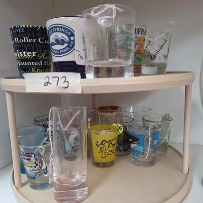 Sale Photo Thumbnail #544: shot glasses and lazy susan