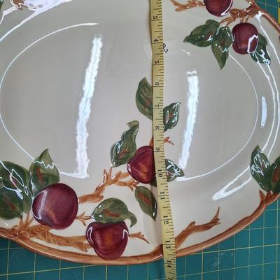 Sale Photo Thumbnail #555: platter is approx 20 inches by 15 inches