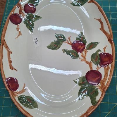 Sale Photo Thumbnail #556: platter is approx 20 inches by 15 inches