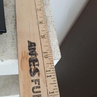 White painted wood bookshelf - perfect for garage storage!