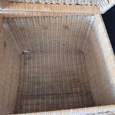 Wicker & Woven Basket Assortment – 3 Pieces