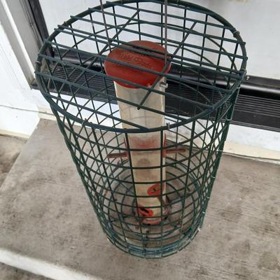 Wild Birds Unlimited Caged bird feeder - keeps the squirrels out!