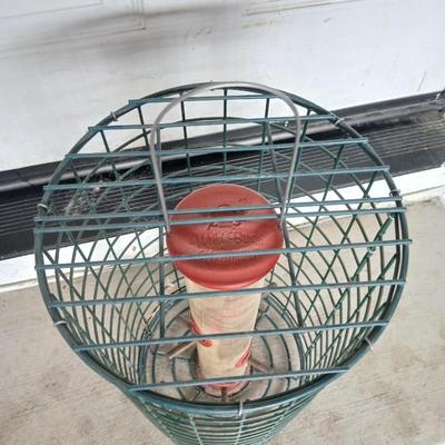 Wild Birds Unlimited Caged bird feeder - keeps the squirrels out!