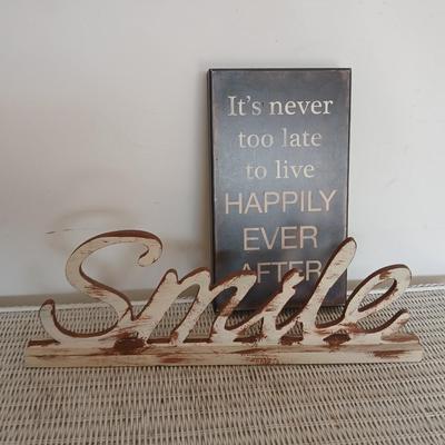 Smile, it's never to late to live Happily ever after!