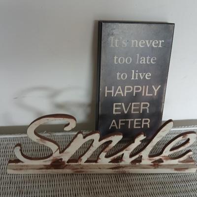 Smile, it's never to late to live Happily ever after!