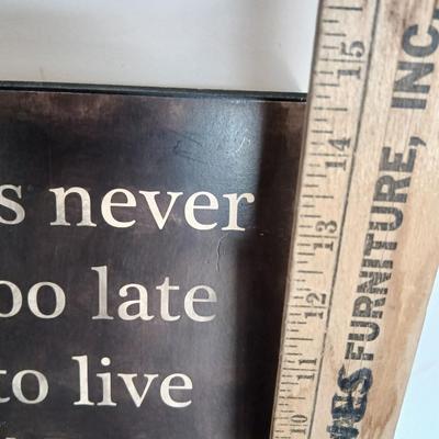 Smile, it's never to late to live Happily ever after!