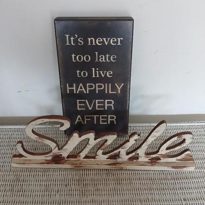 Smile, it's never to late to live Happily ever after!