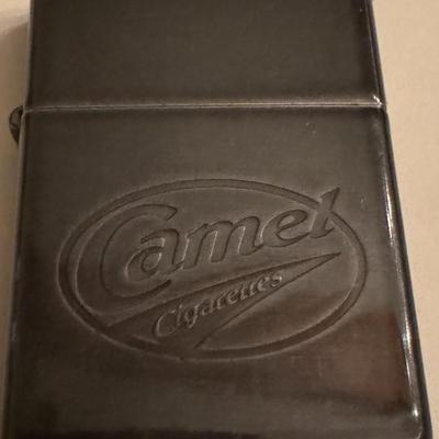 ZIPPO 1990's Camel lighter in gun metal grey