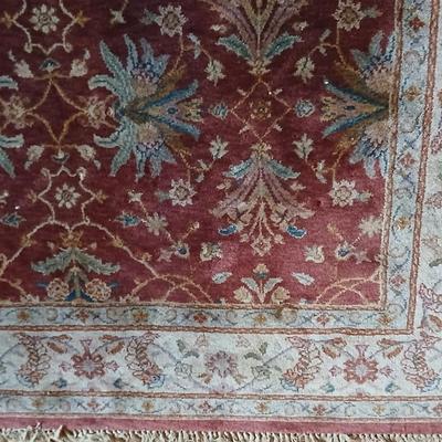 Large Ethan Allen area rug - 5'8" x 7' 8" New Zealand wool Antique Traditions