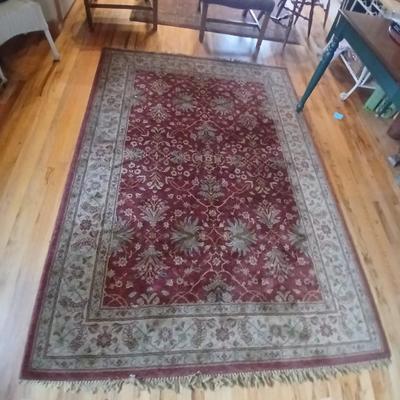 Large Ethan Allen area rug - 5'8" x 7' 8" New Zealand wool Antique Traditions