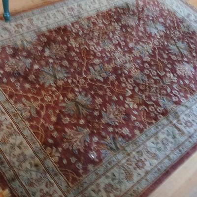 Large Ethan Allen area rug - 5'8" x 7' 8" New Zealand wool Antique Traditions