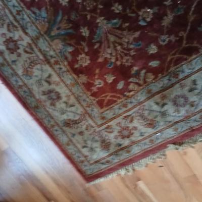 Large Ethan Allen area rug - 5'8" x 7' 8" New Zealand wool Antique Traditions