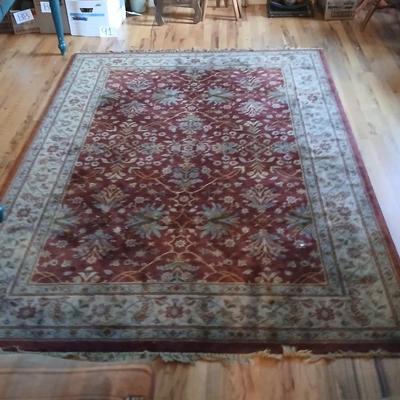 Large Ethan Allen area rug - 5'8" x 7' 8" New Zealand wool Antique Traditions