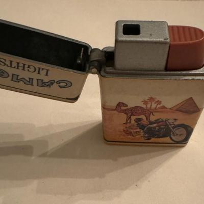 Camel Turkish blend flip top lighter