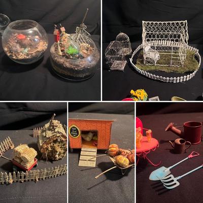 Fairy Garden & Glass Terrariums (LR-RG)