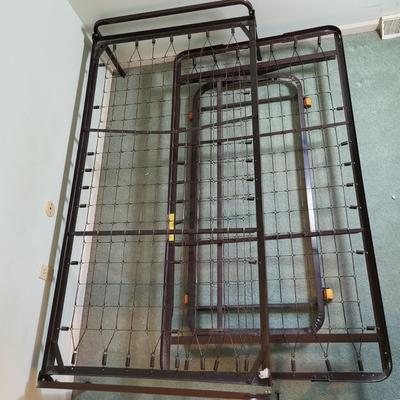 LOT 2B: Twin Bed Frame with Pullout Trundle Bed Frame Included