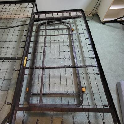 LOT 2B: Twin Bed Frame with Pullout Trundle Bed Frame Included