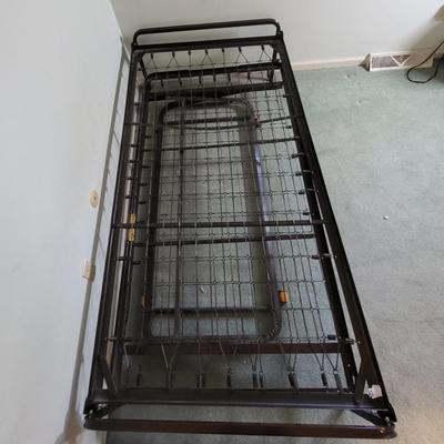 LOT 2B: Twin Bed Frame with Pullout Trundle Bed Frame Included