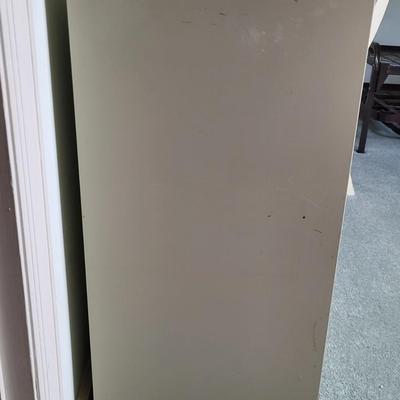 LOT 6B: Two Drawer File Cabinet on Wheels with Keys Included