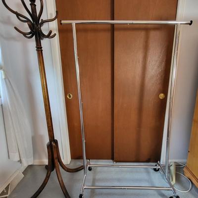 LOT 18B: Pair of Clothing Racks