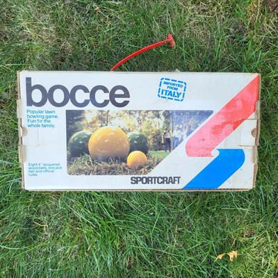 LOT 19G: Lot of Sporting Equipment Including Golf Clubs, Bocce and More