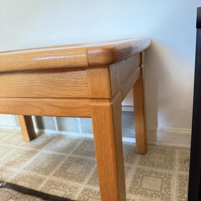 LOT 47F: Vintage Table Trio: Matching Coffee, Console & End Tables