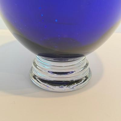 LOT 49F: Vintage Blue Glassware