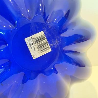 LOT 49F: Vintage Blue Glassware
