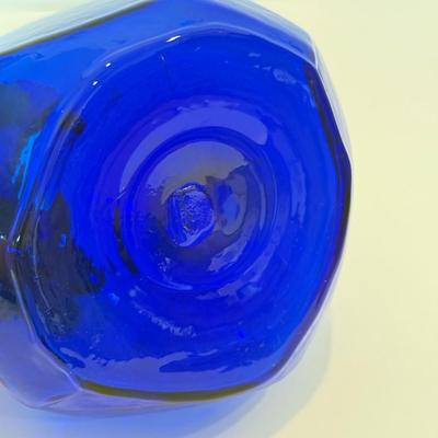 LOT 49F: Vintage Blue Glassware
