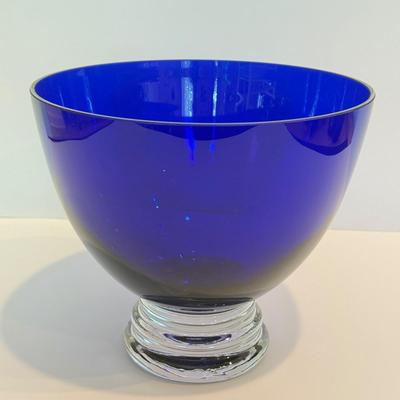 LOT 49F: Vintage Blue Glassware