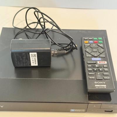 LOT 54F: Sony Blu-Ray Disc / DVD Player Model BDP-S3500