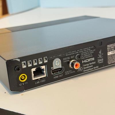 LOT 54F: Sony Blu-Ray Disc / DVD Player Model BDP-S3500
