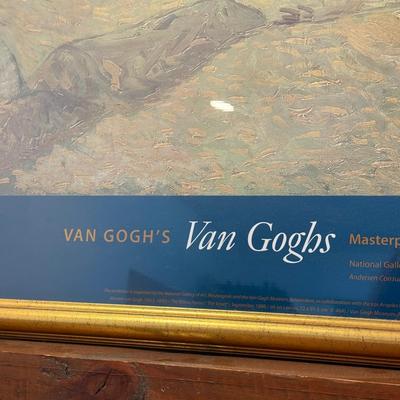 LOT 57F: Van Gogh Framed Museum Amsterdam Print
