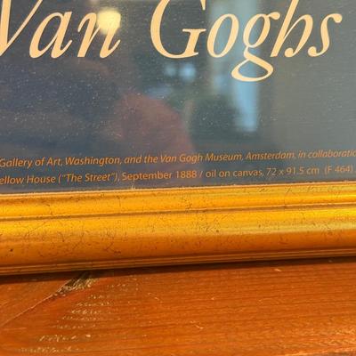 LOT 57F: Van Gogh Framed Museum Amsterdam Print