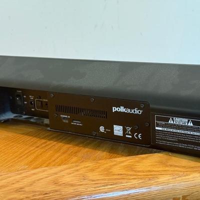 LOT 58F: Polkaudio SurroundBar 3000 Speaker & Subwoofer